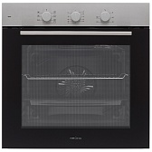 Духовой шкаф электрический встраиваемый Krona Element Plus 60 IX 595 мм нержавеющая сталь/черный