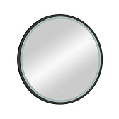 Зеркало с подсветкой круглое 80 см в раме черной бесконтактный сенсор Continent Bronx Black Led (ЗЛП5034) Зеркало с подсветкой круглое 80 см в раме черной бесконтактный сенсор Continent Bronx Black Led (ЗЛП5034)