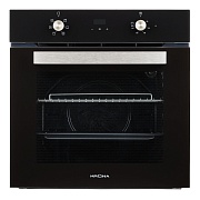 Духовой шкаф электрический встраиваемый Krona Regina 60 BL 595 мм черный