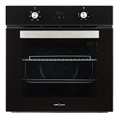 Духовой шкаф электрический встраиваемый Krona Regina 60 BL 595 мм черный