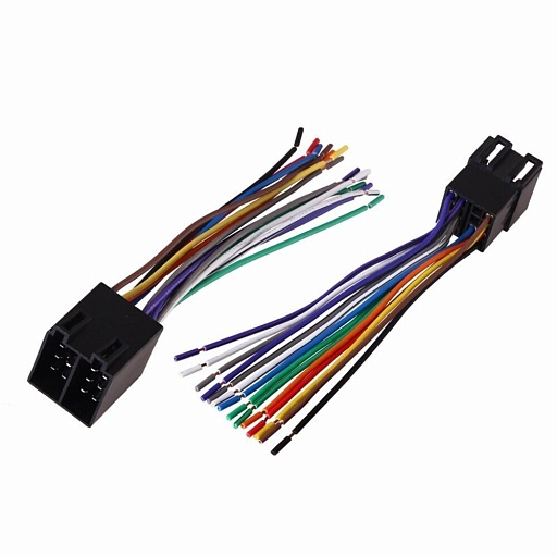 Разъем для автомагнитолы Евро ISO штекер двойной Rexant Разъем для автомагнитолы Евро ISO штекер двойной Rexant