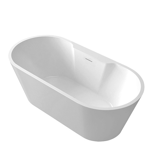 Ванна акриловая Abber 150х70 см отдельностоящая с ножками (AB9299-1.5)