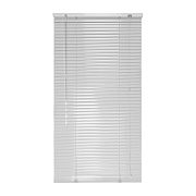 Жалюзи горизонтальные алюминиевые 160х160 см белые