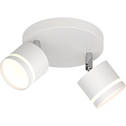 Спот потолочный Schaffner Salomon GX53 30 Вт 5 кв.м белый IP20 (4740-2 WH)