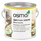 Масло для дерева Osmo Dekorwachs Transparente Tone 3111 белое матовое 2,5 л Масло для дерева Osmo Dekorwachs Transparente Tone 3111 белое матовое 2,5 л
