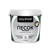 Декоративное покрытие Bayramix Easy Wall Матовый песок белая 1 кг