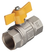 Кран шаровой газовый Tiemme 3/4 ВР(г) х 3/4 ВР(г) бабочка Кран шаровой газовый Tiemme 3/4 ВР(г) х 3/4 ВР(г) бабочка