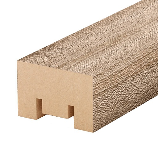 Декоративная рейка МДФ 30х20х2700 мм дуб винтаж Stella