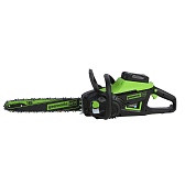 Пила цепная аккумуляторная Greenworks GD60CS25 16" шаг 3/8" паз 1,3 мм 56 звеньев Li-Ion 60В без АКБ и ЗУ (2008907) Пила цепная аккумуляторная Greenworks GD60CS25 16" шаг 3/8" паз 1,3 мм 56 звеньев Li-Ion 60В без АКБ и ЗУ (2008907)
