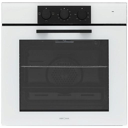 Духовой шкаф электрический встраиваемый Krona Vollmond 60 WH 595 мм белый (КА-00009489) Духовой шкаф электрический встраиваемый Krona Vollmond 60 WH 595 мм белый (КА-00009489)