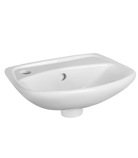 Раковина-мини Jika Lyra 40 см левая подвесная белая (152710001059/8.1527.1.000)