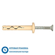 Дюбель-гвоздь Hard-Fix PDG F 6x60 мм грибовидная манжета нейлон (1400 шт.) Дюбель-гвоздь Hard-Fix PDG F 6x60 мм грибовидная манжета нейлон (1400 шт.)