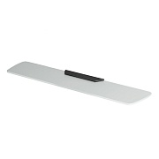 Полка для ванной WasserKraft Wiese K-8900 129х530х22 мм стекло/металл серебро (K-8924) Полка для ванной WasserKraft Wiese K-8900 129х530х22 мм стекло/металл серебро (K-8924)