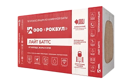 Утеплитель Роквул Лайт Баттс 50x600x1000 мм 6 кв. м - фотография 2