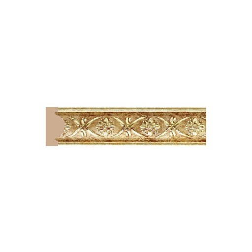 Молдинг из экополимера ударопрочный 30х14х2400 мм Decomaster Decor 157-933 золотой Молдинг из экополимера ударопрочный 30х14х2400 мм Decomaster Decor 157-933 золотой