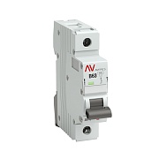 Автоматический выключатель модульный EKF Averes AV-6 1Р 63А тип B 6 кА 230 В (mcb6-1-63B-av)