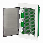 Щит слаботочный встраиваемый Systeme Electric City9 пластиковый IP40 474х306х109 мм 36 модулей прозрачная дверь