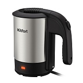 Электрический чайник Kitfort КТ-6190 0,5 л хром/черный