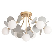 Люстра потолочная Arte Lamp Peacock G9 280 Вт 20 кв.м (A1369PL-7GY) Люстра потолочная Arte Lamp Peacock G9 280 Вт 20 кв.м (A1369PL-7GY)