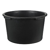 Контейнер строительный пластиковый Дельта круглый ударопрочный и морозостойкий 60 л