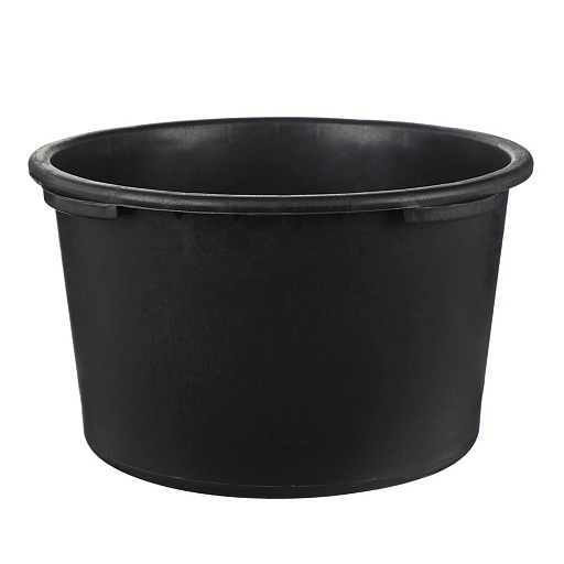 Контейнер строительный пластиковый Дельта круглый ударопрочный и морозостойкий 60 л