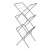 Сушилка для белья напольная Ника 15 м 530х495х1300 мм вертикальная серебро