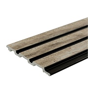 Панель реечная из экополимера 120х3000х10 мм ироко 0,36 кв.м