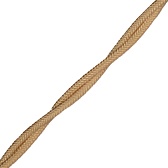 Провод Bironi витой 2х1,5 песочное золото (50 м)