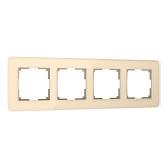 Рамка Werkel Elite четырехместная айвори (a057885)
