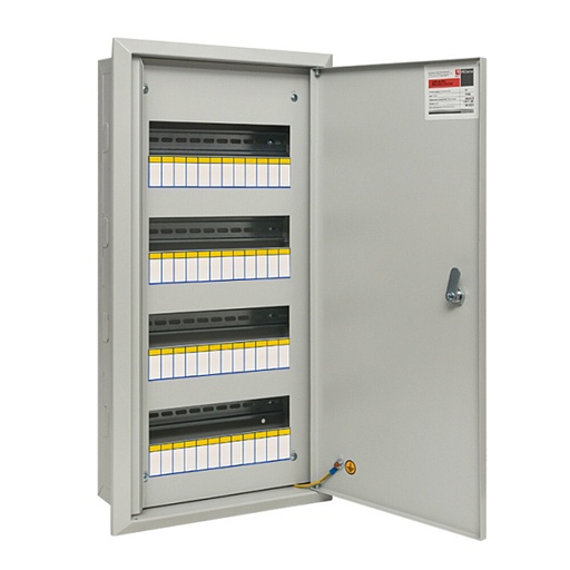 Щит распределительный встраиваемый EKF PROxima ЩРВ-48 металлический IP31 650х340х120 мм 48 модулей с замком Щит распределительный встраиваемый EKF PROxima ЩРВ-48 металлический IP31 650х340х120 мм 48 модулей с замком