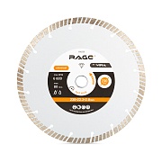 Диск алмазный по бетону Rage Jet Max 230х22,2х2,8 мм турбосегментный сухой рез (606230)