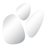 Зеркало с подсветкой фигурное 110 см бесконтактный сенсор Abber Teil (AG6503S)