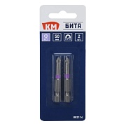 Бита КМ (882114) PZ1 магнитная 50 мм (2 шт.)