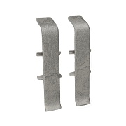 Соединитель Идеал Деконика 70 мм лофт светло-серый Г-профиль (2 шт.)