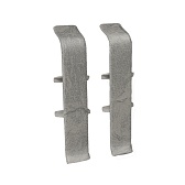 Соединитель Идеал Деконика 70 мм лофт светло-серый Г-профиль (2 шт.)