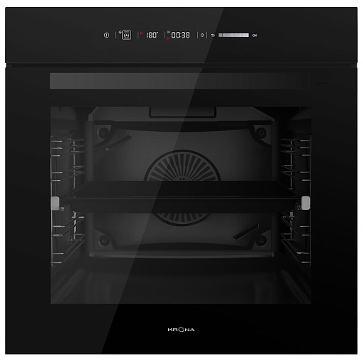 Духовой шкаф электрический встраиваемый Krona Infinitum max 60 BL/BL 595 мм черный (КА-00007442) Духовой шкаф электрический встраиваемый Krona Infinitum max 60 BL/BL 595 мм черный (КА-00007442)