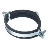 Хомут сантехнический 2 1/2" 74-80 мм оцинкованная сталь (20 шт.) Хомут сантехнический 2 1/2" 74-80 мм оцинкованная сталь (20 шт.)