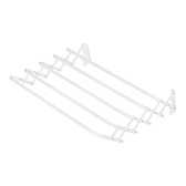 Сушилка для белья настенная Ника 3 м 600х450х185 мм белая Сушилка для белья настенная Ника 3 м 600х450х185 мм белая