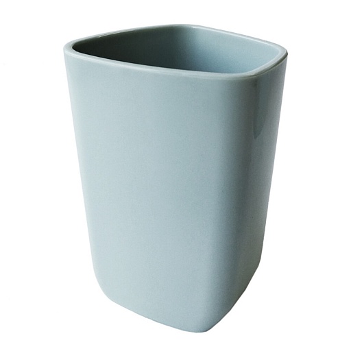 Стакан для ванной Delphinium Mint настольный пластик голубой (106308)