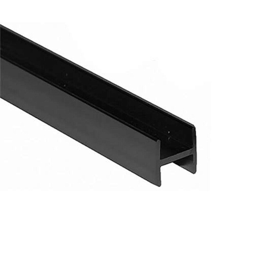 Планка соединительная черная 600х6 мм