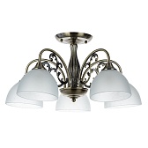Люстра потолочная Arte Lamp Spica E27 200 Вт 12 кв.м (A3037PL-5AB)