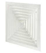 Диффузор потолочный квадратный Era Pro ДП4 600х600 мм