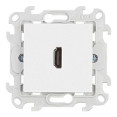 Розетка HDMI Simon 24 Harmonie встраиваемая белая (2411094-030)