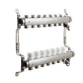 Коллекторная группа Sanext 1 ВР(г) х 7 выходов 3/4 НР(ш) ЕК х 1 ВР(г)