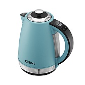 Электрический чайник Kitfort КТ-6720 1,7 л с регулировкой температуры голубой