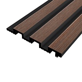 Панель декоративная из экополимера 3D 130х3000х15 мм Солид 4 UHD 01-130L сосна янтарная 0,39 кв.м Панель декоративная из экополимера 3D 130х3000х15 мм Солид 4 UHD 01-130L сосна янтарная 0,39 кв.м