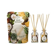 Аромадиффузор с палочками Aroma Harmony Duo Tropical Blush + Pina-colada 30+30 мл Аромадиффузор с палочками Aroma Harmony Duo Tropical Blush + Pina-colada 30+30 мл