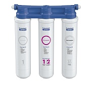 Фильтр для воды Барьер Эксперт Слим Стандарт трехступенчатый проточный с краном 5 мкм 10SL