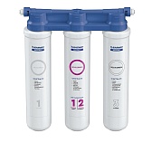 Фильтр для воды Барьер Эксперт Слим Стандарт трехступенчатый проточный с краном 5 мкм 10SL