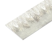 Панель стеновая пластик для кухни 4000х600х1,5 мм листья сканди